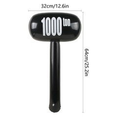 Giant Inflatable Hammer,Funny Carnival Circus /Halloween Party Decorations Fa…