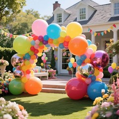 32Pcs Big Balloons 18 Inch Assorted Colors, Round Large Latex Party Balloons …
