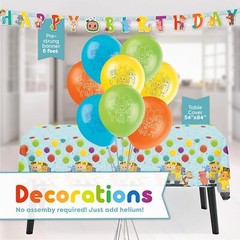 Cocomelon Party Supplies | Cocomelon Birthday Party Supplies |Cocomelon Backdrop