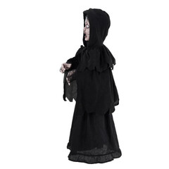 37″ Animated Light-Up LED Standing Doll with Moving Head Halloween Decoration