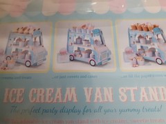 Ice Cream Van Display Stand Sweets Cake Desserts Birthday Cupcakes Decorations