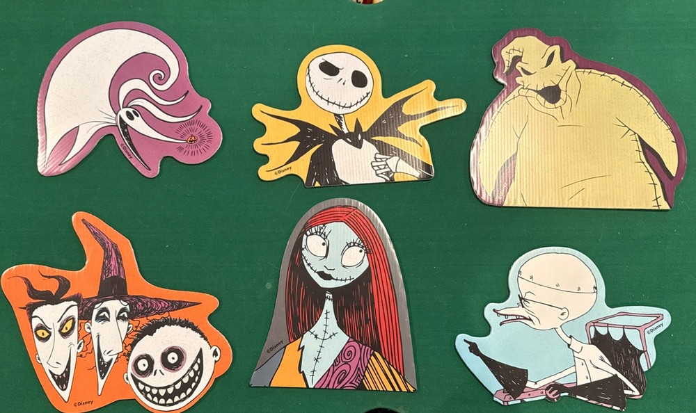 Nightmare Before Christmas Birthday Halloween Party Decoration Small Yard Signs