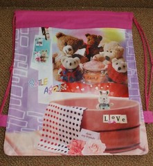 10 Party Backpacks Pink Teddy Bears, Smile, Love Fast Shipping Baby Children ++