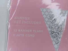 Bright & Bold Paper Banner Kit Color Your Own Party Banners – Roses