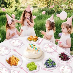 Pink 1st Birthday Party Decorations – Silly Goose Theme