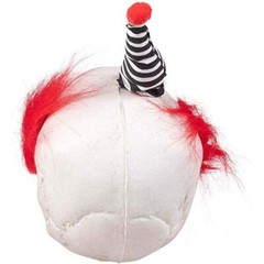 Boland Horror Clown Skull with Movable Teeth Fancy Dress Party Decoration