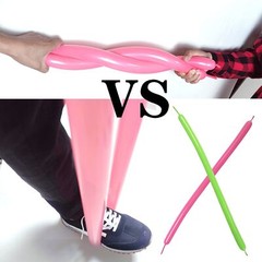 260 Premium Pastel Color Long Balloons for Parties and Festivals Pack of 100