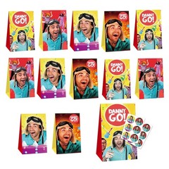 12PCS Danny Go Candy Bags Party Supplies Party Favor Gift Bags Birthday Decor