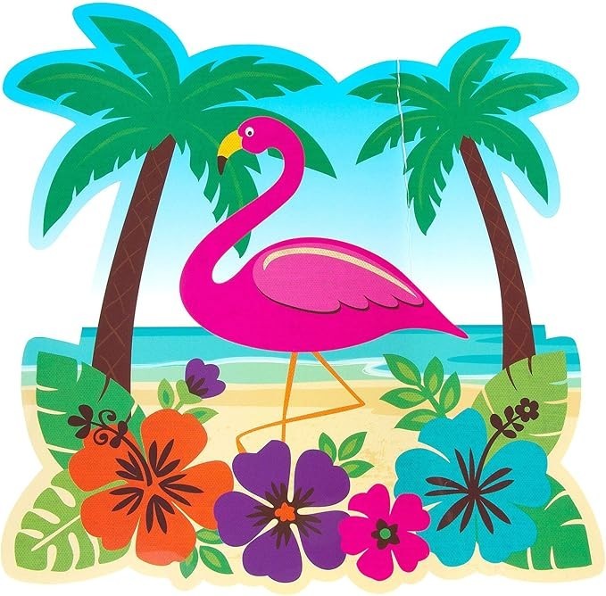 Amscan Luau Party Cutout, 10.5″