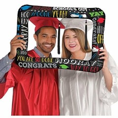 Inflatable Grad Frame for Graduation Photo Booth Party Selfie Prop