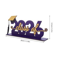 2 Pcs Graduation Season Commemorative Display Decoration Desktop of