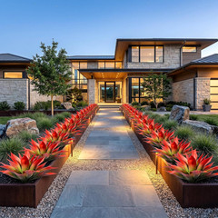 Ttranewsoo Artificial Agave Plants,Large UV Resistant Fake Planters Red