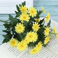 Artificial Daisies 35cm Bouquet Silk Flowers for Office For Home Decor