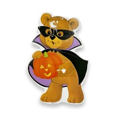 Eureka Halloween Party Lot DesignWare Tablecovers Garland Bear Die Cut Vintage
