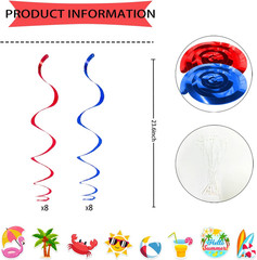 Summer Party Decorations, Beach Party Decorations Include Hello Summer Banner an