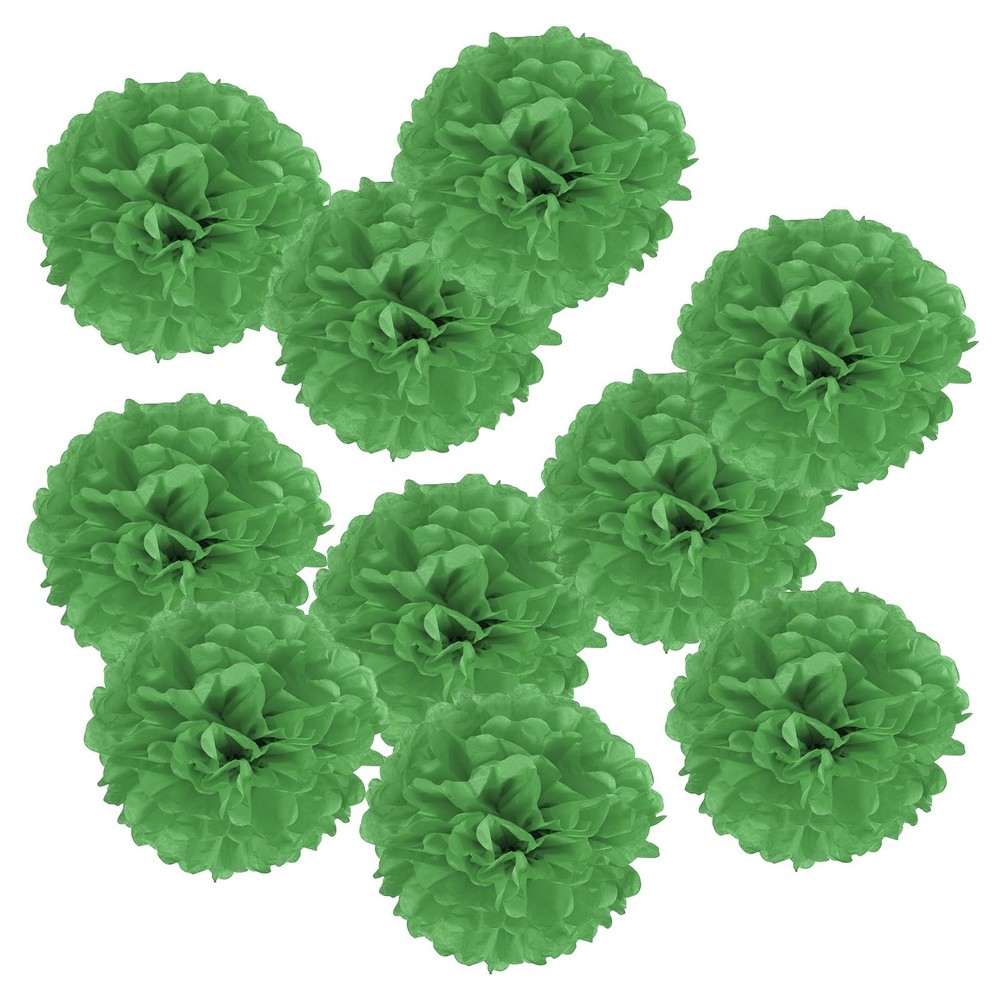 4″ Tissue Pom Poms Flowers, 10 Pack Flower for Wedding Bridal Shower Bachelor…