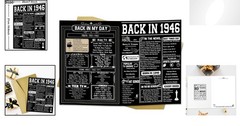 Vintage 80th Birthday Card – Double-Sided Gift for Grandpa & Grandma