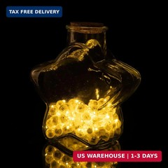 100pcs Warm White LED Balloon Light,Round Led Flash Ball Lamp for Paper Lantern