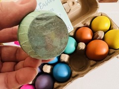 1 Dozen Confetti Filled Easter Eggs (12 Eggs) CASCARONES Colorful Fiesta Party