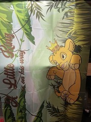 NEW Lion Cub Baby Shower Backdrop A Little King Is On His Way