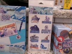 Huge Small Foot Theme Birthday Party Supplies, All Sealed, 29 Items In Lot