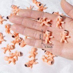 Party Decorations Mini Plastic Babies Party Supplies Shower Ice Cube Game Decor