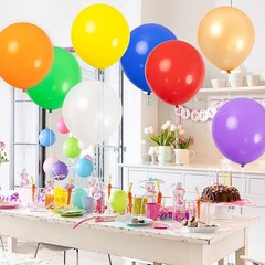 18 Inch Big Balloons Assorted Large Latex Balloons Giant Heavy Duty Balloon f…