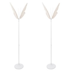 2PC Butterfly Floor lamp Ceiling Lamp Romantic Decoration Party Atmosphere Props
