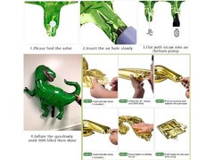 176pcs Dinosaur Birthday Party Décor Extra Large