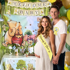 Winnie Baby Shower Decorations – the Pooh Balloons, Backdrop, Welcome Baby Banne
