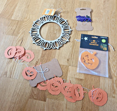 Pumpkin & bats Paper Chains Decorations Chain Spooky Haunted House various types