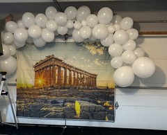 Greek Party Backdrop Toga Party