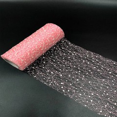 Floral Tulle Roll 15cm x 9.14m Wedding Baby Shower Party Decor Craft DIY Fabric