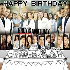 Grey’s Anatomy Birthday Decoration Party Supplies Backdrop Banner Vinyl 7x5ft