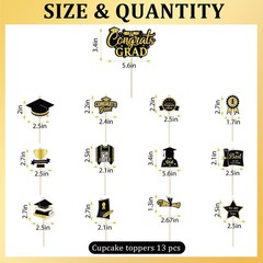 Graduation Decorations Class of 2026 Congratulation Graduations Party Supplie…