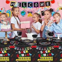 Complete 195-Piece Back to School Party Supplies Set – Stylish and Convenient