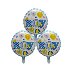 It’s a Boy Balloon Decoration Set – Baby Shower Party Supplies – Blue Round Foil