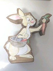 Set 6 Winnie The Pooh Tigger Roo Rabbit Piglet Eeyore Wood Decor Baby Shower