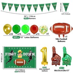 First Year Down Birthday Party Decorations, Include First Year Down Banner, B…