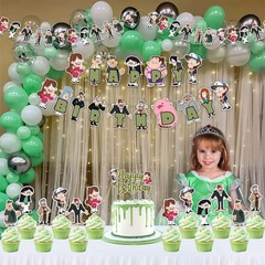 «Gravity Faall Theme Birthday Party Supplies Set – Mysterious Forest-Inspired…