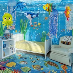 20 Pcs Under the Sea Party Decorations | Ocean Birthday Decor, Jellyfish Lantern