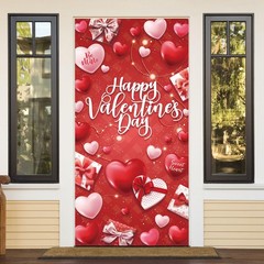 Valentine’s Day Door Hanging Decor Party Supplies for Front Door Indoor Outdoor