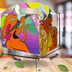 scooby doo GIFT Box decoration centerpiece favor party supplies display