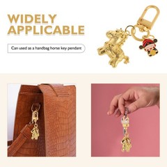 Zodiac Horse Keychain Chinese Keychains New Year Pendant Gifts 2026
