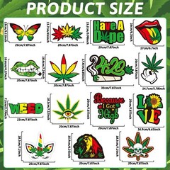 60 Pcs Weed Themed Party Swirl Decorations Weed Party Hanging Spiral Supplies…