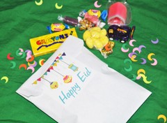 Eid Lanterns Party Pack (Treat Bags and Toppers) Muslim Holiday Decoration