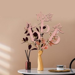 Mis 15 Centerpiece Sticks Happy 15th Birthday Decorations 12 Pieces Rose Gold