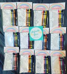 Rainbow Coloring Packs | Party Coloring Pages | Party Favor | Birthday Party