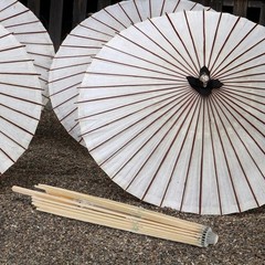 Luxshiny Umbrella Frame Replacement 32.28In Folding Oil Paper Umbrella Stand …