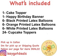 Haikyu! Birthday Party Decorations Kit Banner Balloons Cake Topper Cupcake Anime